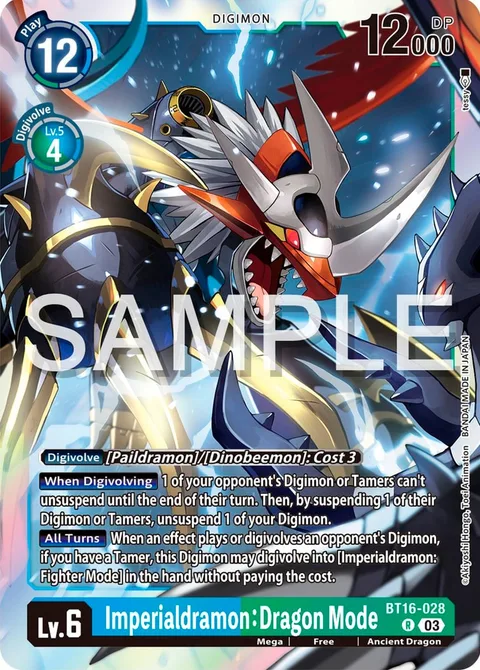 Imperialdramon: Dragon Mode (BT16-028)