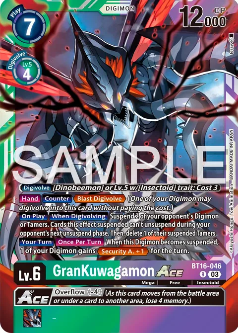 GranKuwagamon Ace (BT16-046)