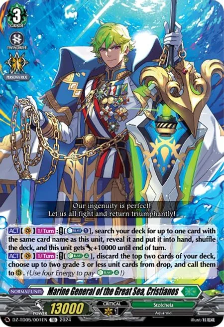 Marine General of the Great Sea, Cristianos [D-Format]