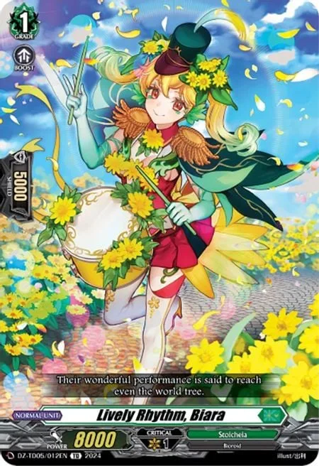 Lively Rhythm, Biara [D Format]