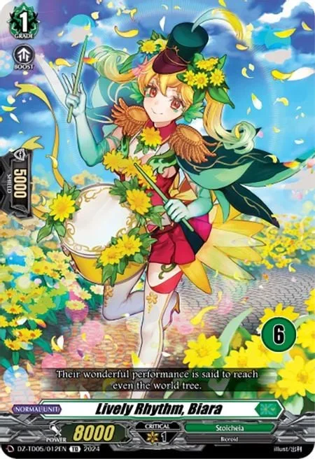 Lively Rhythm, Biara [D Format]