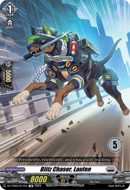 Blitz Chaser, Laufen [D-Format]