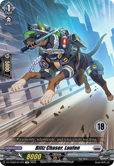 Blitz Chaser, Laufen [D-Format]