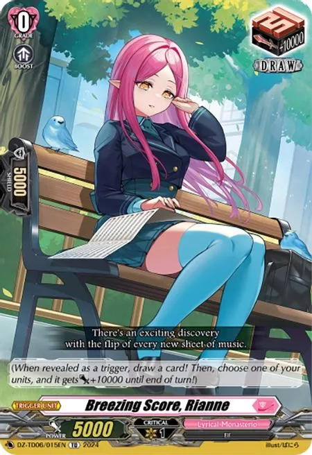 Breezing Score, Rianne [D-Format]