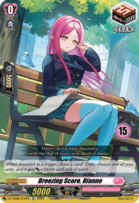 Breezing Score, Rianne [D-Format]