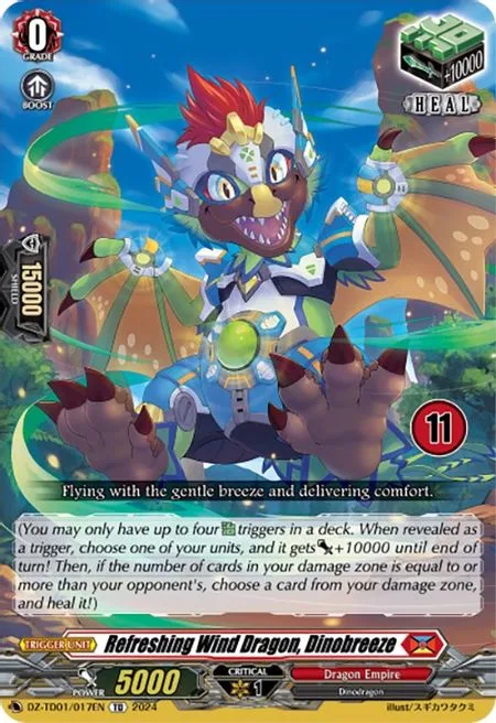 Refreshing Wind Dragon, Dinobreeze [D-Format]