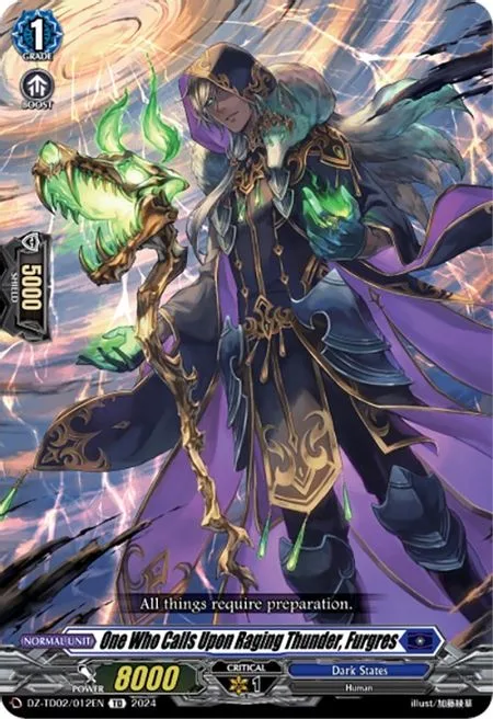 One Who Calls Upon Raging Thunder, Furgres [D Format]