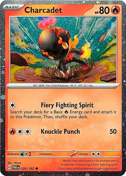 Charcadet [Fiery Fighting Spirit | Knuckle Punch]