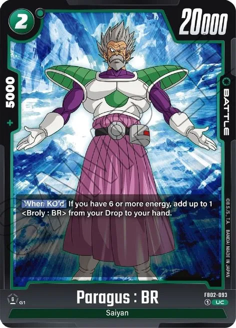 Paragus : BR (FB02-093) [Fusion World]