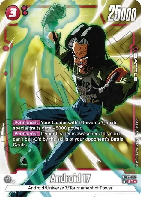 Android 17 (FB02-015) [Fusion World]