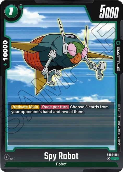 Spy Robot (FB02-081) [Fusion World]