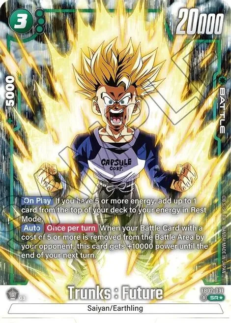 Trunks : Future (FB02-091) [Fusion World]