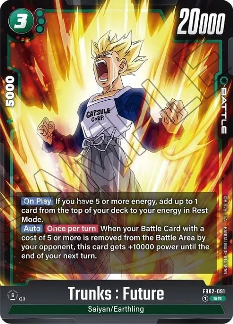 Trunks : Future (FB02-091) [Fusion World]
