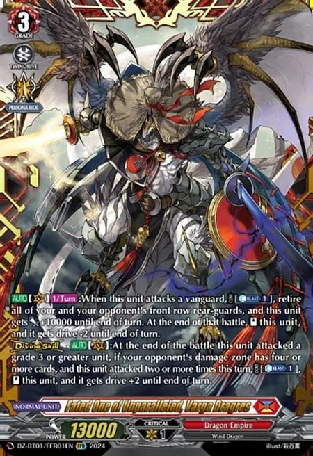 Fated One of Unparalleled, Varga Dragres [D-Format]