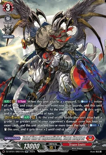 Fated One of Unparalleled, Varga Dragres [D-Format]