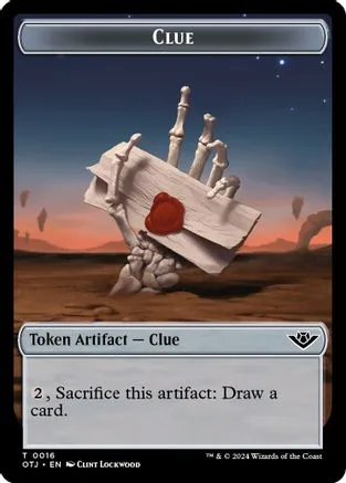 Clue Token // Plot