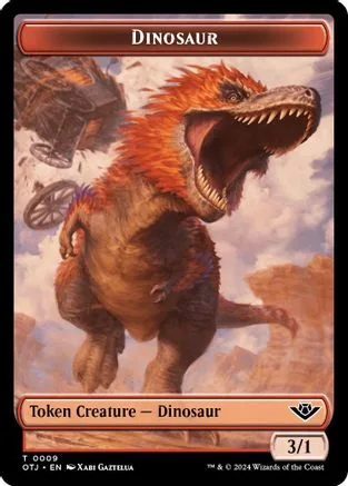 Dinosaur Token (R 3/1) // Plot