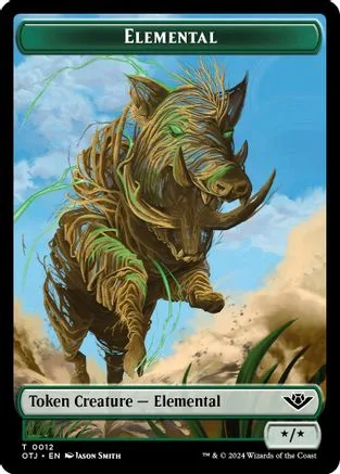 Elemental Token (G */*) // Plot