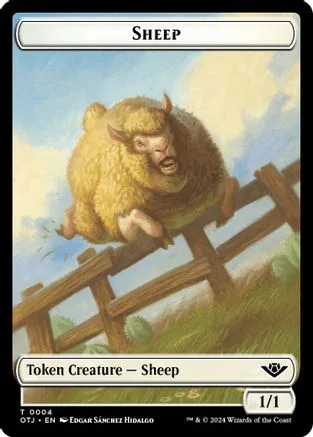 Sheep Token (W 1/1) // Plot