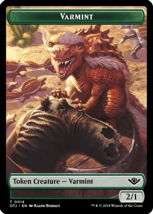 Varmint Token (G 2/1) // Plot