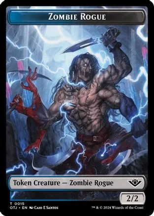 Zombie Rogue Token (UB 2/2) // Plot