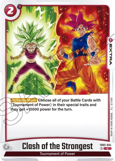 Clash of the Strongest (FB02-034) [Fusion World]