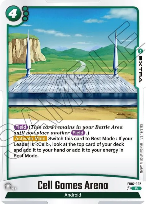 Cell Games Arena (FB02-102) [Fusion World]