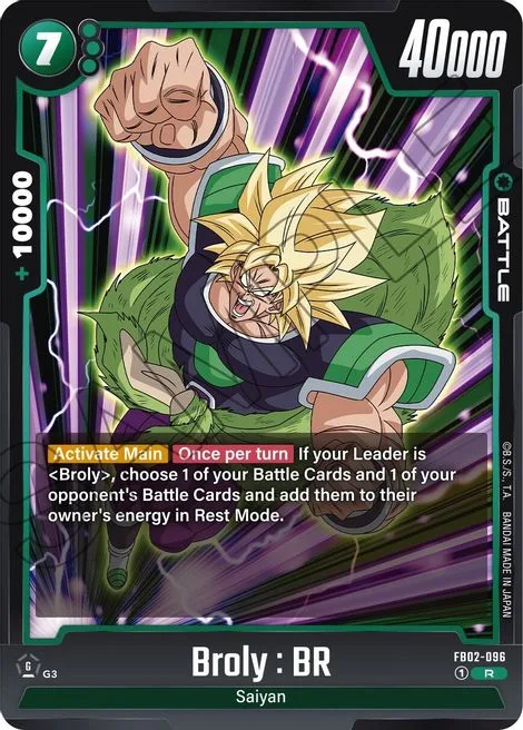 Broly : BR (FB02-096) [Fusion World]