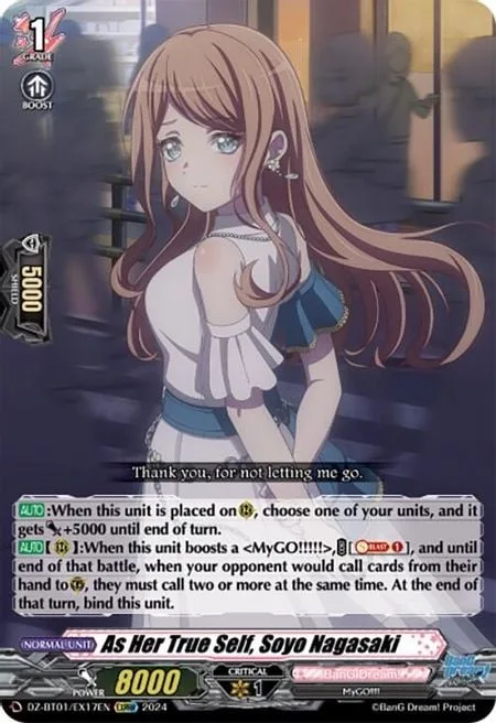 As Her True Self, Soyo Nagasaki [D-Format]