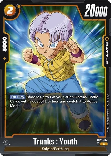Trunks : Youth (FB02-124) [Fusion World]