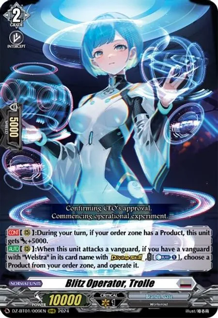 Blitz Operator, Trolle [D-Format]