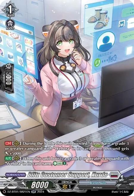 Blitz Customer Support, Kurde [D-Format]