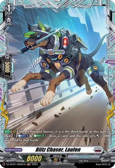 Blitz Chaser, Laufen [D-Format]