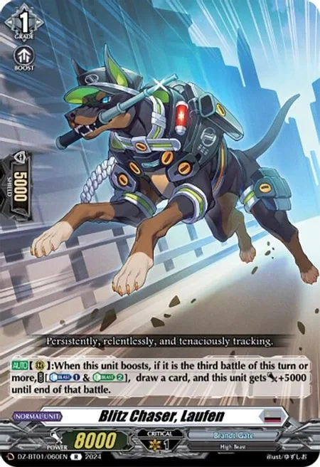 Blitz Chaser, Laufen [D-Format]