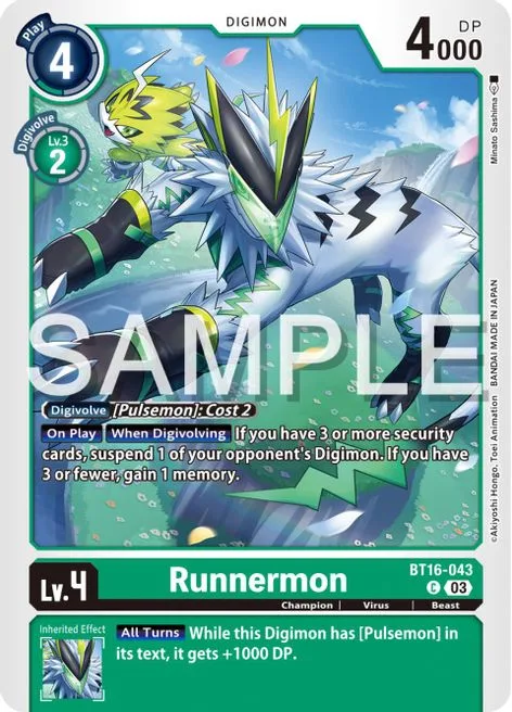 Runnermon (BT16-043)