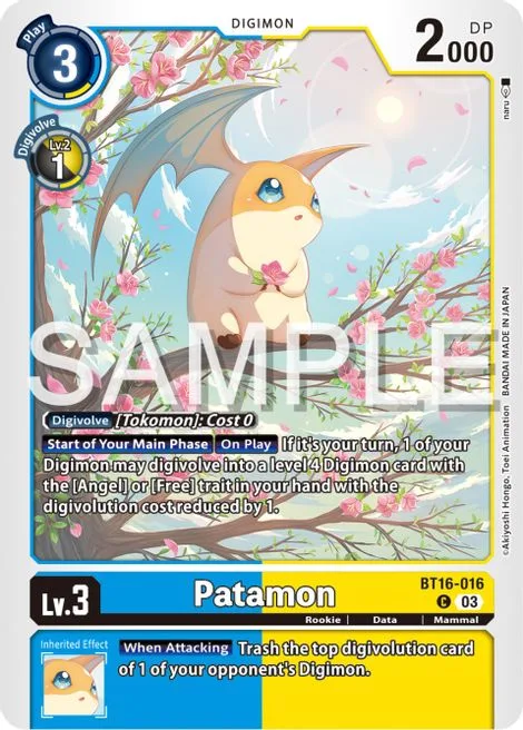 Patamon (BT16-016)
