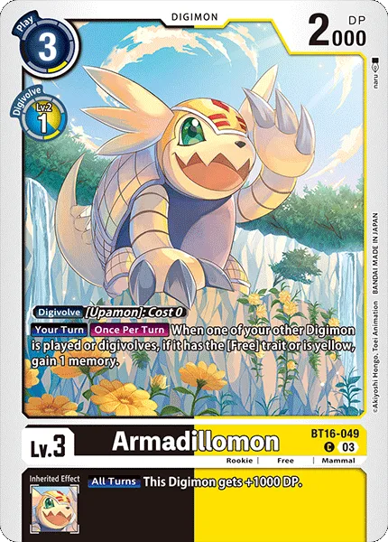 Armadillomon (BT16-049)