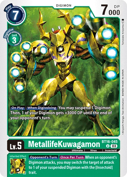 MetallifeKuwagamon (BT16-045)