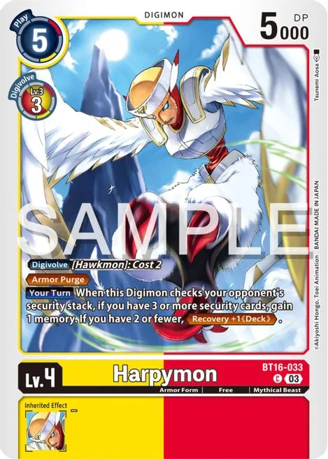 Harpymon (BT16-033)
