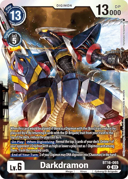 Darkdramon (BT16-065)