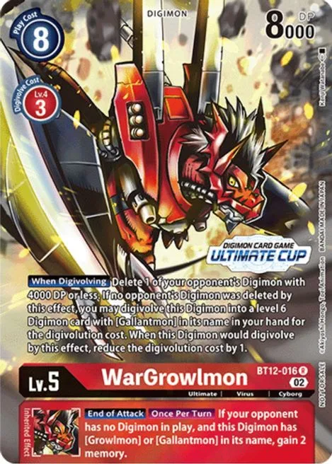 WarGrowlmon (BT12-016)