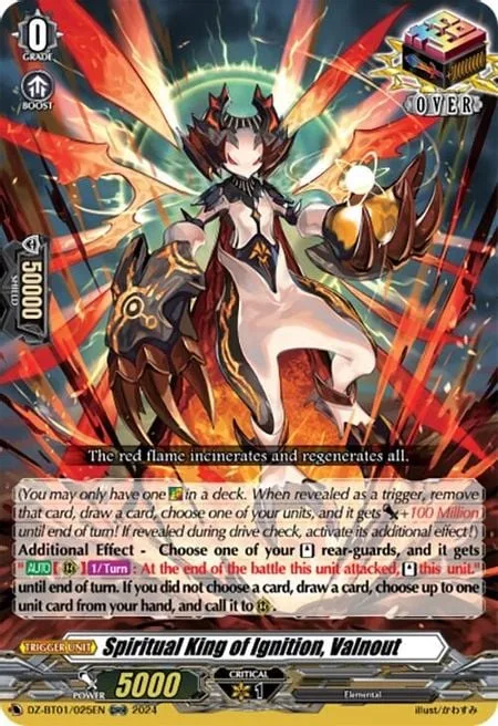Spiritual King of Ignition, Valnout [D-Format]