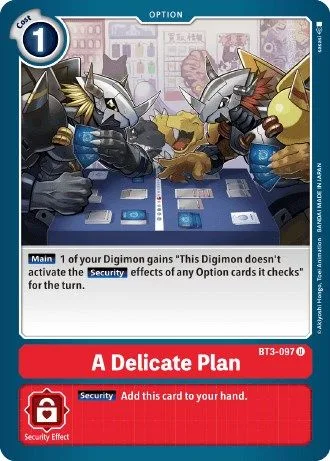 A Delicate Plan (BT3-097)