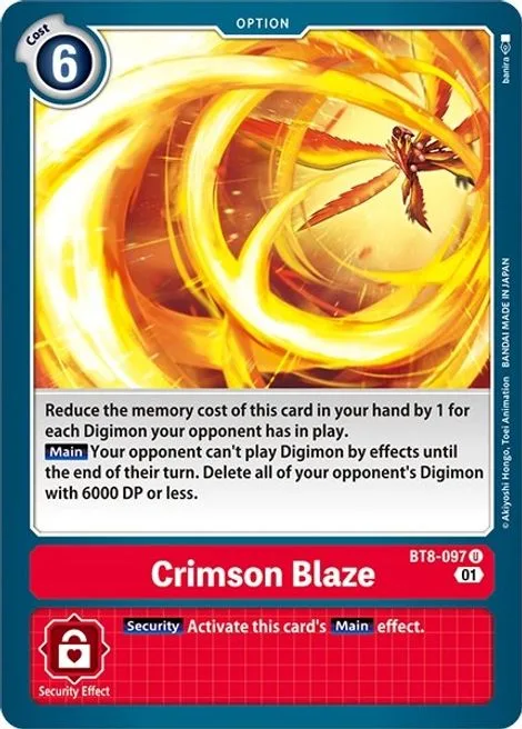 Crimson Blaze (BT8-097)