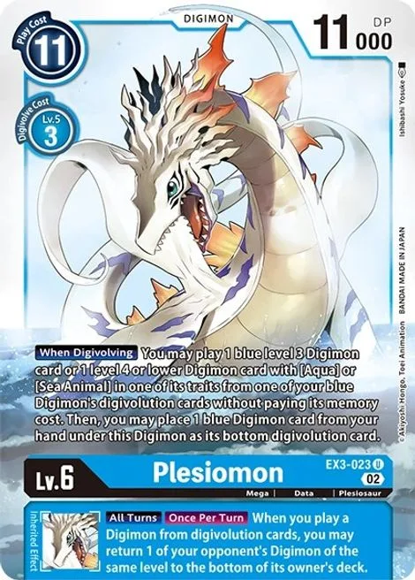Plesiomon (EX3-023)
