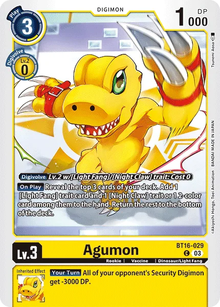 Agumon (BT16-029)