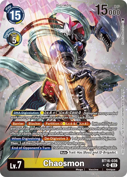 Chaosmon (BT16-036)