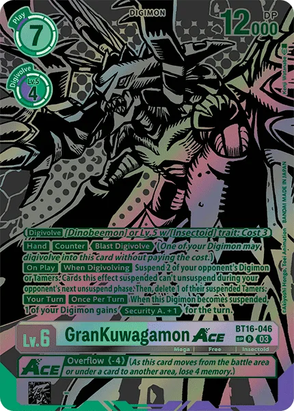 GranKuwagamon Ace (BT16-046)