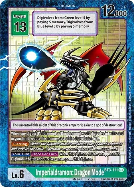 Imperialdramon Dragon Mode (BT3-111)
