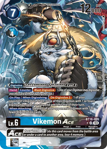 Vikemon Ace (BT16-026)